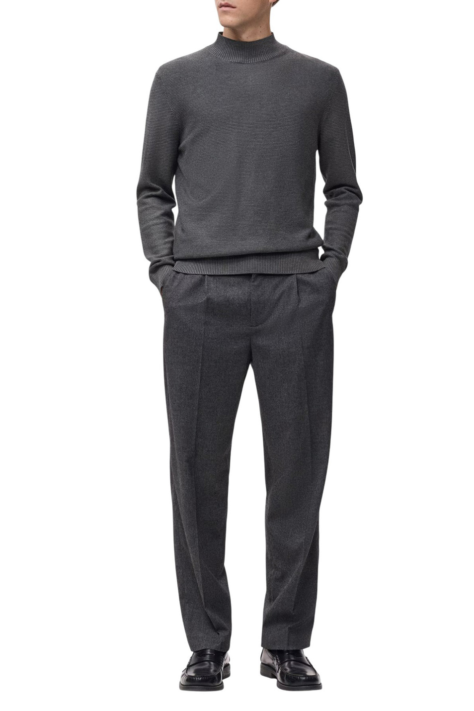 Мужской Mango Man Водолазка CARINO из смесовой вискозы (цвет ), артикул 17017906 | Фото 2