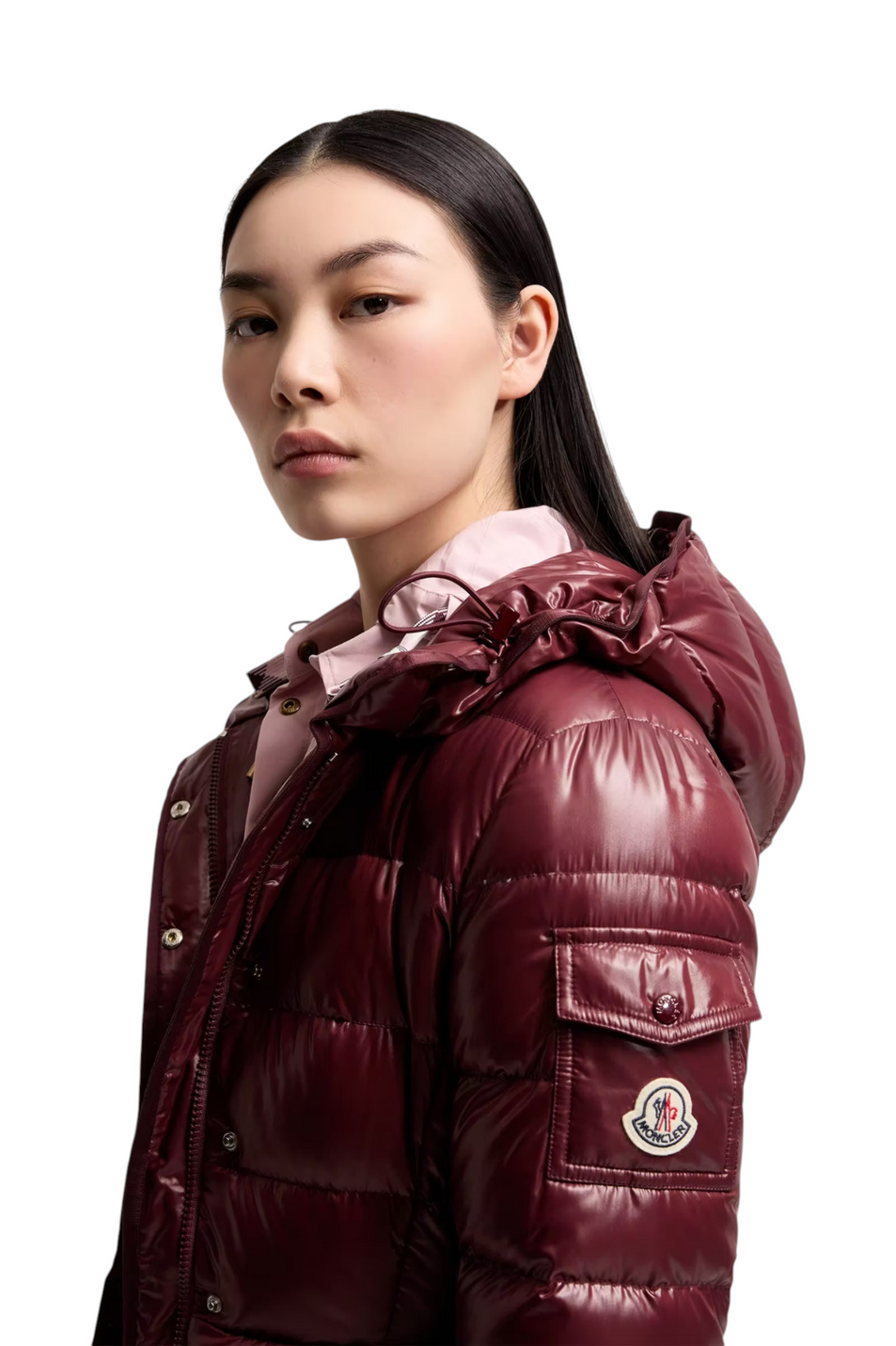 Женский Moncler Куртка BARANTE с пуховым наполнителем (цвет ), артикул L20931A00143-597Z8 | Фото 5