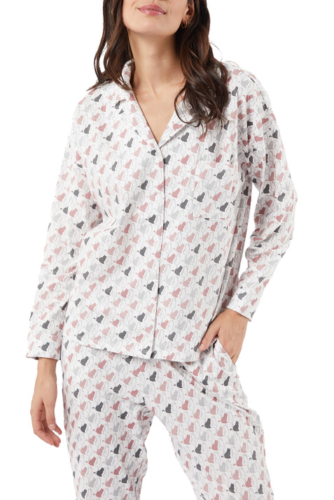 Etam Пижама MELINI в рубашечной стиле с принтом ( цвет), артикул 6537269 | Фото 3