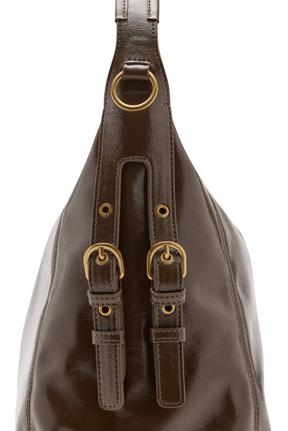 Женский Mango Сумка LUA с пряжками (цвет ), артикул 27031234 | Фото 4