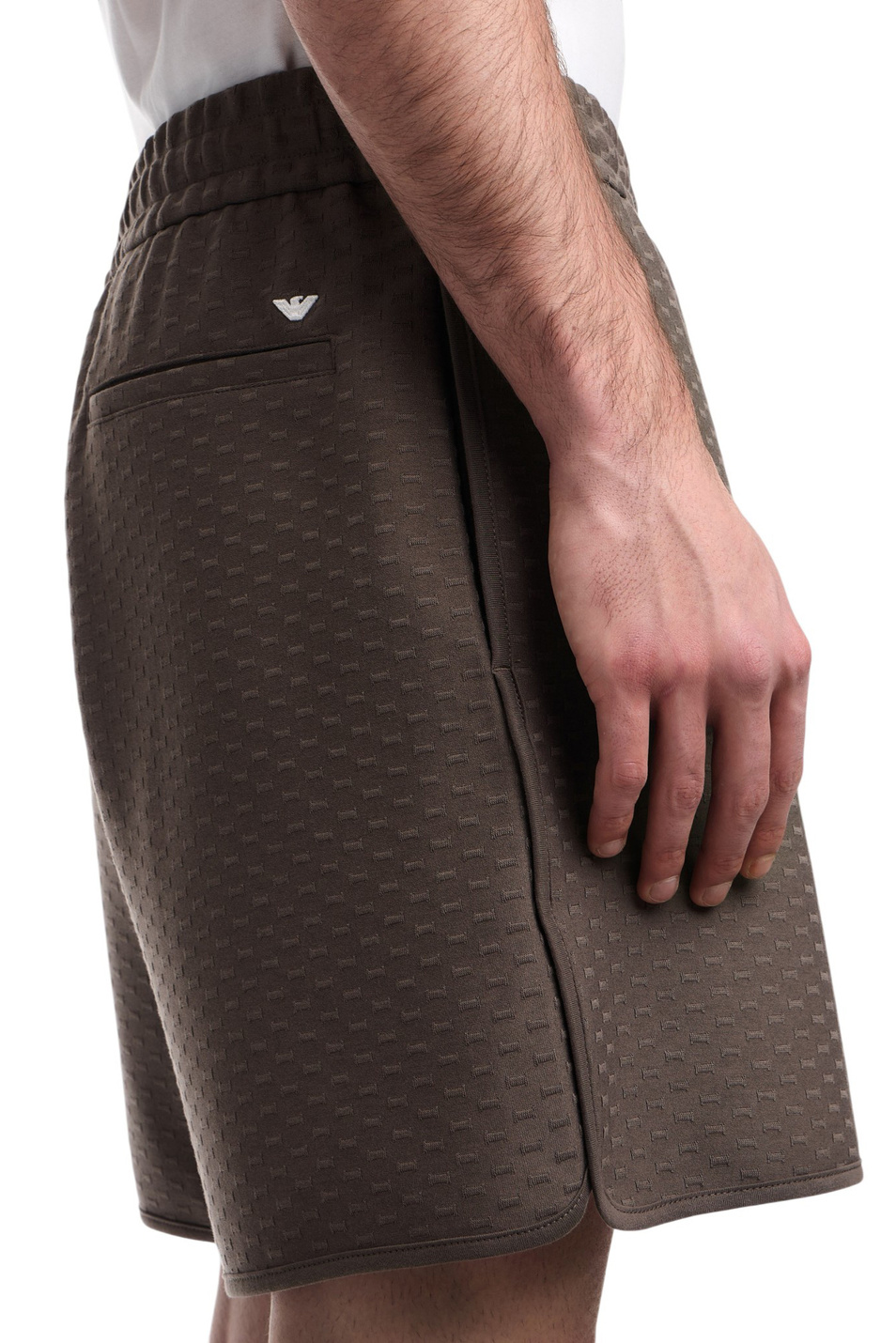 Мужской Emporio Armani Шорты с эластичным поясом (цвет ), артикул EM004865-AF13700 | Фото 5