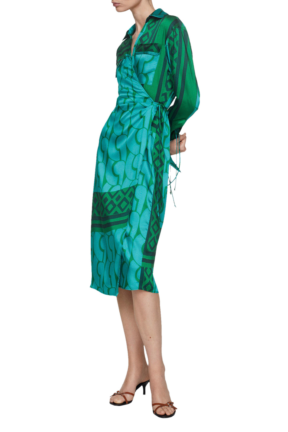 Женский Mango Платье MONIK с принтом (цвет ), артикул 67037149 | Фото 2