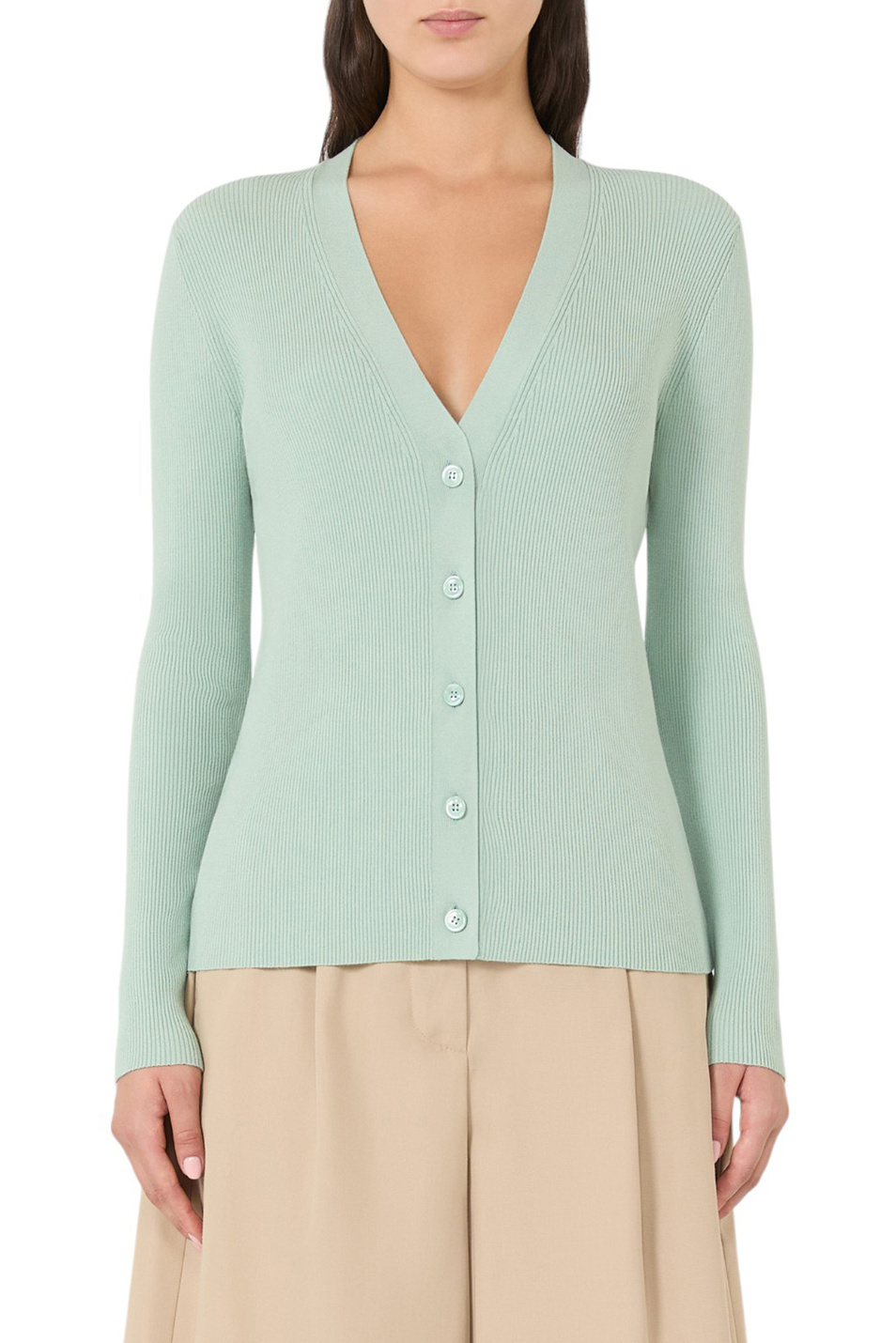 Женский Weekend Max Mara Кардиган GABRIEL однотонный (цвет ), артикул 2525346021 | Фото 3