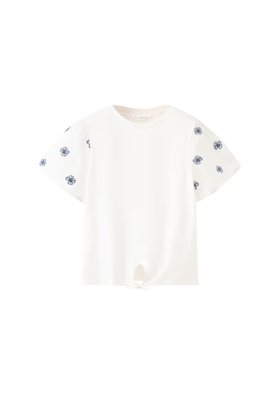 Девочкам Mango Kids Футболка JIMENA с вышивкой (цвет ), артикул 27075960 | Фото 1