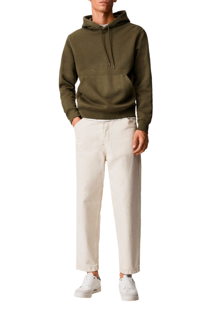 Толстовка BONO с капюшоном и карманом|Основной цвет:Хаки|Артикул:37035915 | Фото 2
