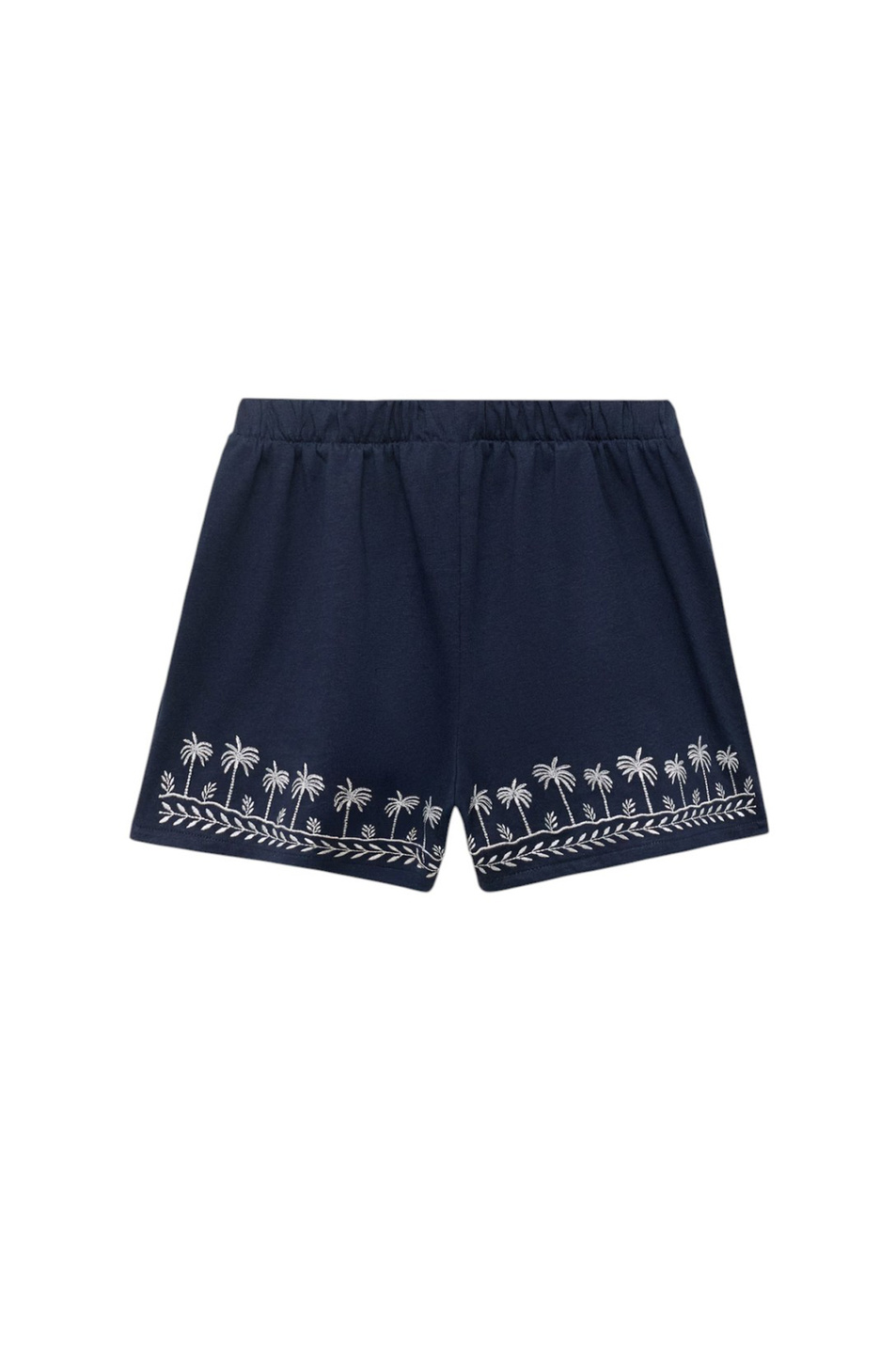 Девочкам Mango Kids Шорты PALMS с вышивкой (цвет ), артикул 87087891 | Фото 2