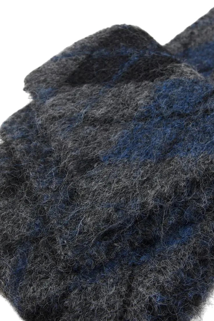 Шарф ROMBOS с принтом|Основной цвет:Синий Женский Mango Шарф ROMBOS с принтом (цвет ), артикул 17906740 | Фото 2