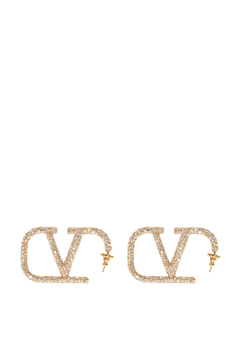 Женский Valentino Серьги VLogo Signature с кристаллами Swarovski (цвет ), артикул 9W2J0G04YCW | Фото 2