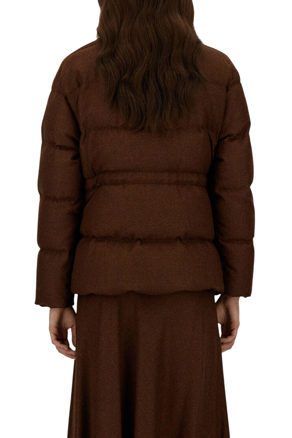 Куртка стеганая с пуховым наполнителем|Основной цвет:Коричневый Женский Herno Куртка стеганая с пуховым наполнителем (цвет ), артикул PI002082D-33466 | Фото 5