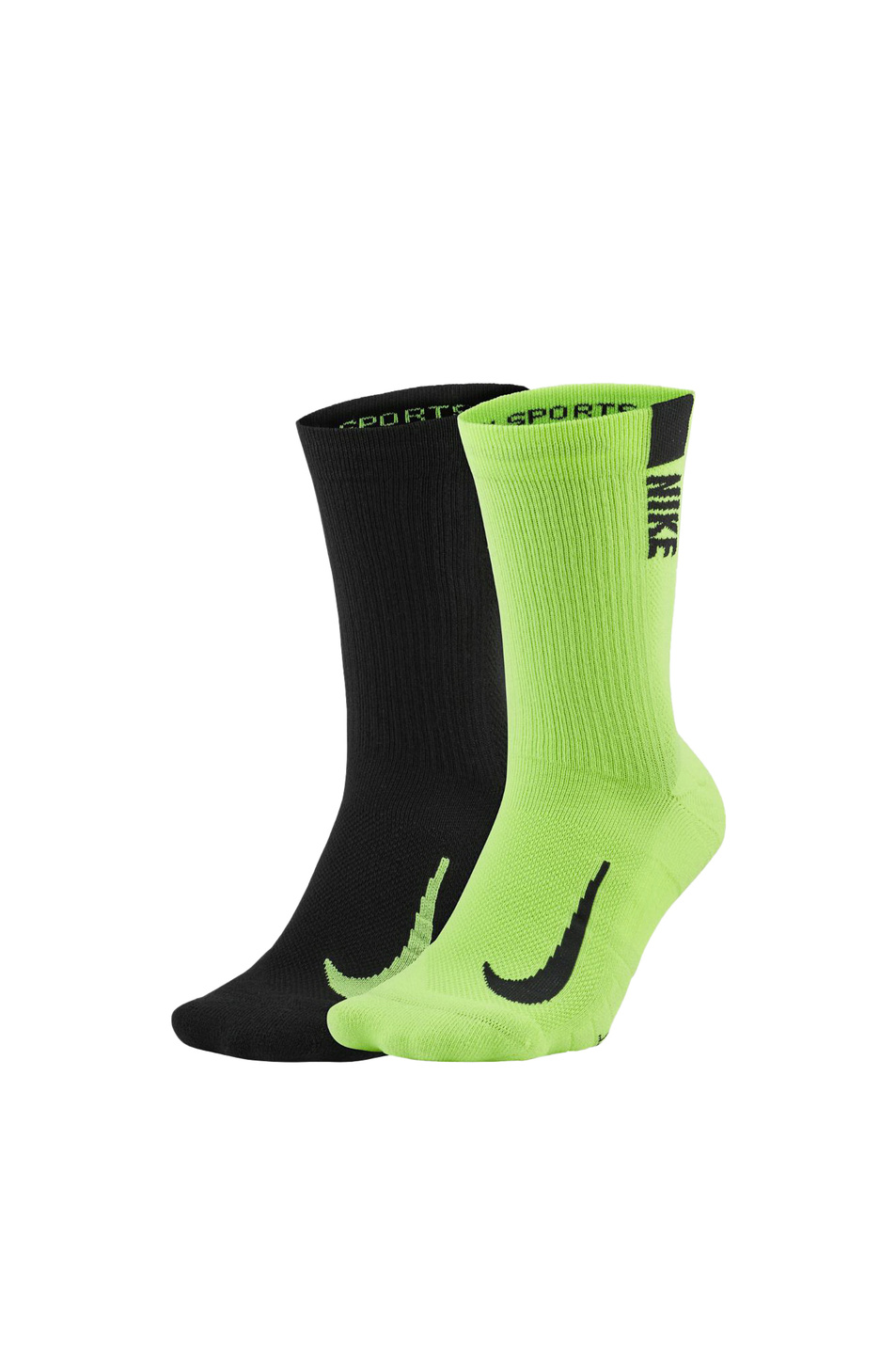Unisex Nike Носки Nike Multiplier, 2 пары (цвет ), артикул SX7557-903 | Фото 1