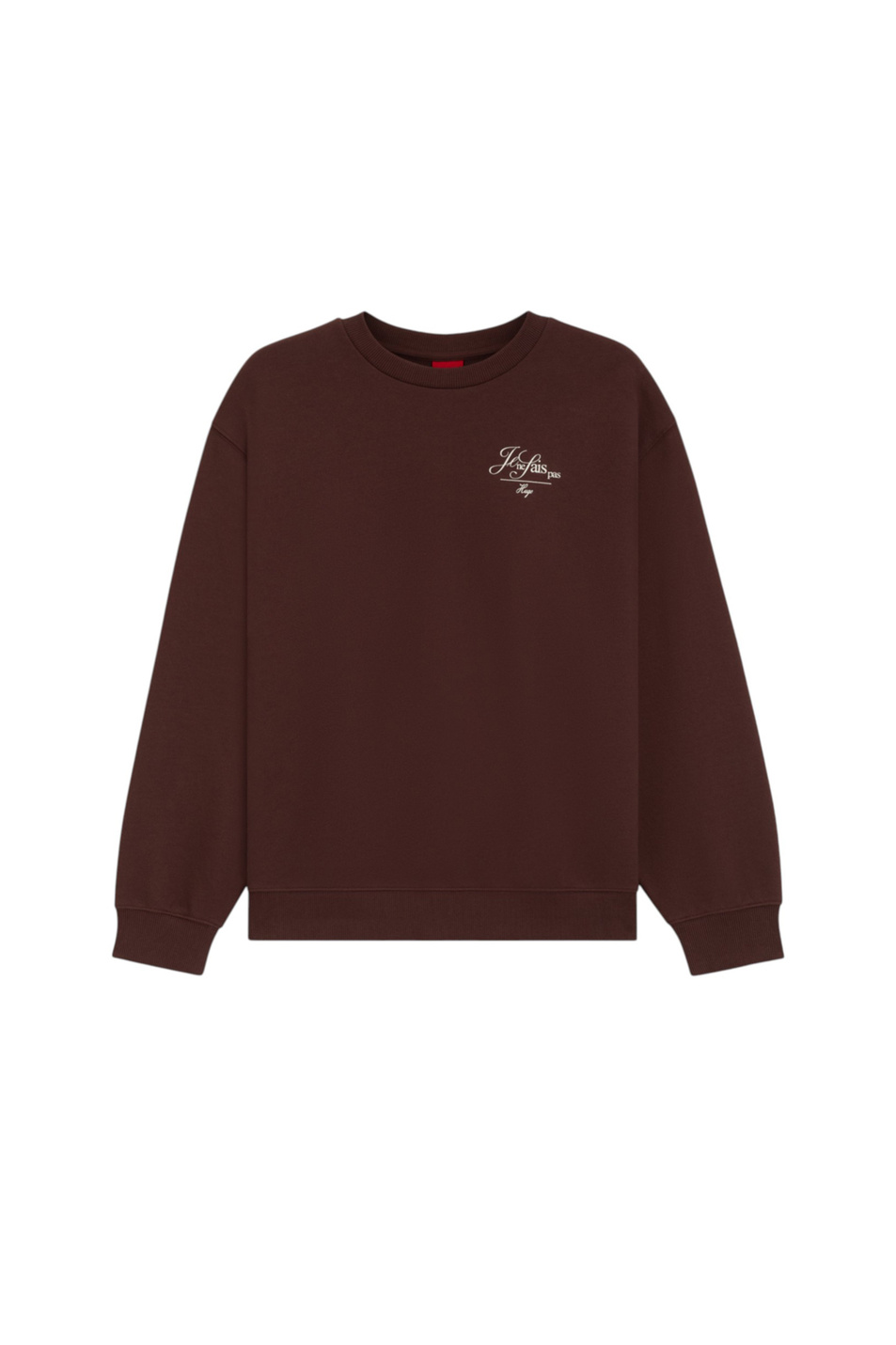 Свитшот Classic с надписью|Основной цвет:Коричневый Женский HUGO Свитшот Classic с надписью (цвет ), артикул 50545633 | Фото 1