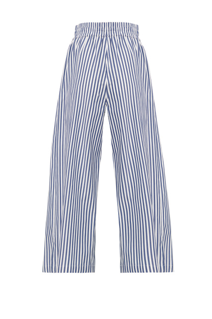 Расклешенные брюки PIOMBO|Основной цвет:Синий|Артикул:51312021 | Фото 2