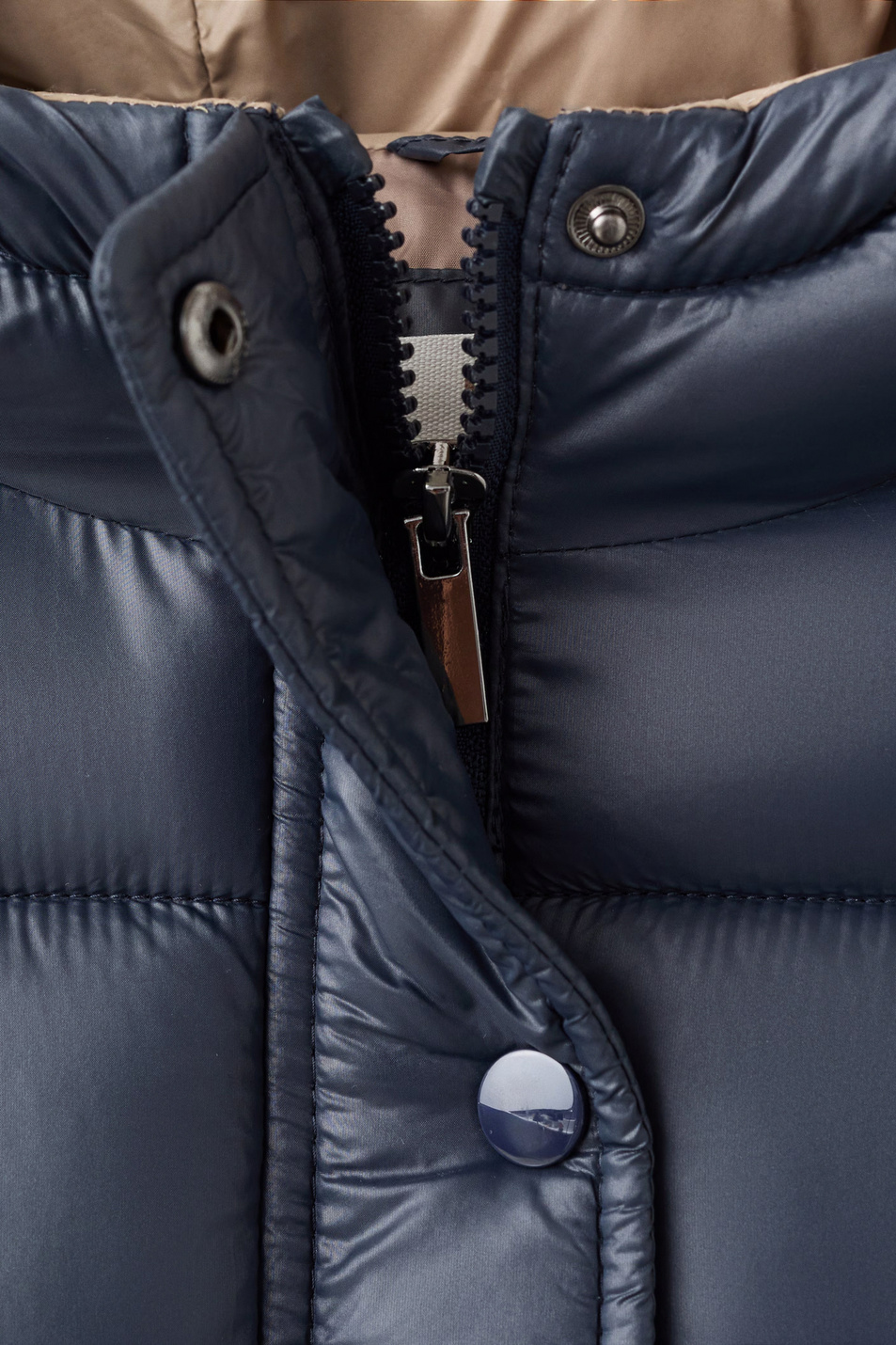 Куртка CESCA с капюшоном|Основной цвет:Синий Девочкам Mango Kids Куртка CESCA с капюшоном (цвет ), артикул 17024776 | Фото 4