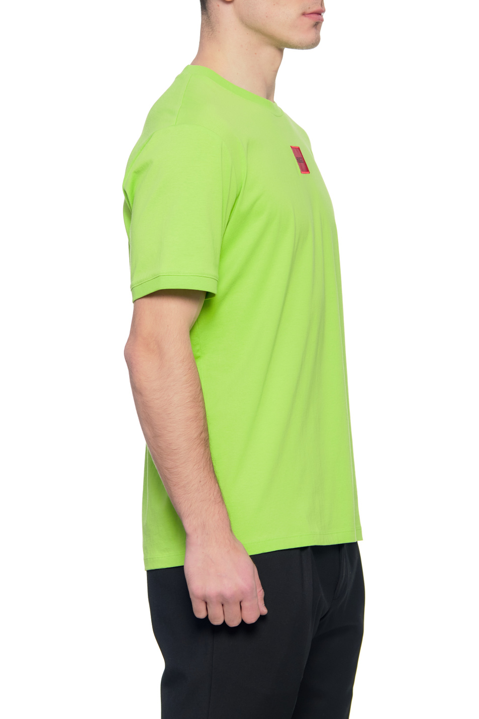 HUGO Футболка Diragolino с контрастным логотипом на груди (цвет ), артикул 50447978 | Фото 4