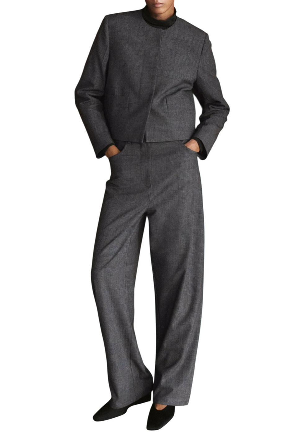 Женский Mango Брюки LOUIS со средней посадкой (цвет ), артикул 27964101 | Фото 2