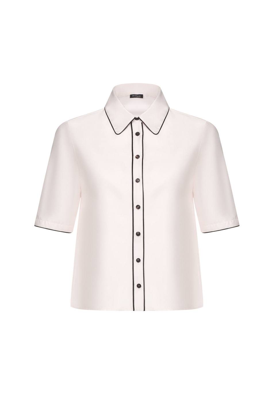 Женский Kiton Блузка с контрастной отделкой (цвет ), артикул D61462K09R1924002 | Фото 1