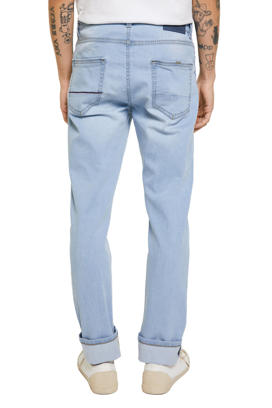 Мужской Springfield Зауженные джинсы из эластичного хлопка (цвет ), артикул 1753222 | Фото 3