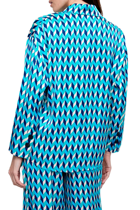 Parfois Атласная рубашка с принтом ( цвет), артикул 205001 | Фото 5
