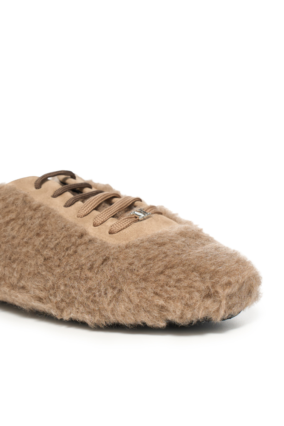Женский Max Mara Кроссовки CERA в стиле Teddy (цвет ), артикул 2624766092 | Фото 5
