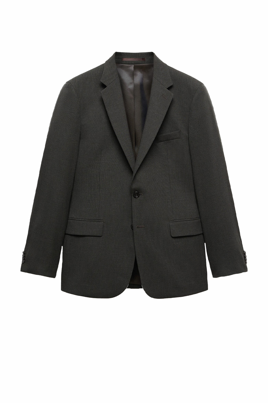 Пиджак MILAN приталенного кроя|Основной цвет:Зеленый|Артикул:67020630 | Фото 1