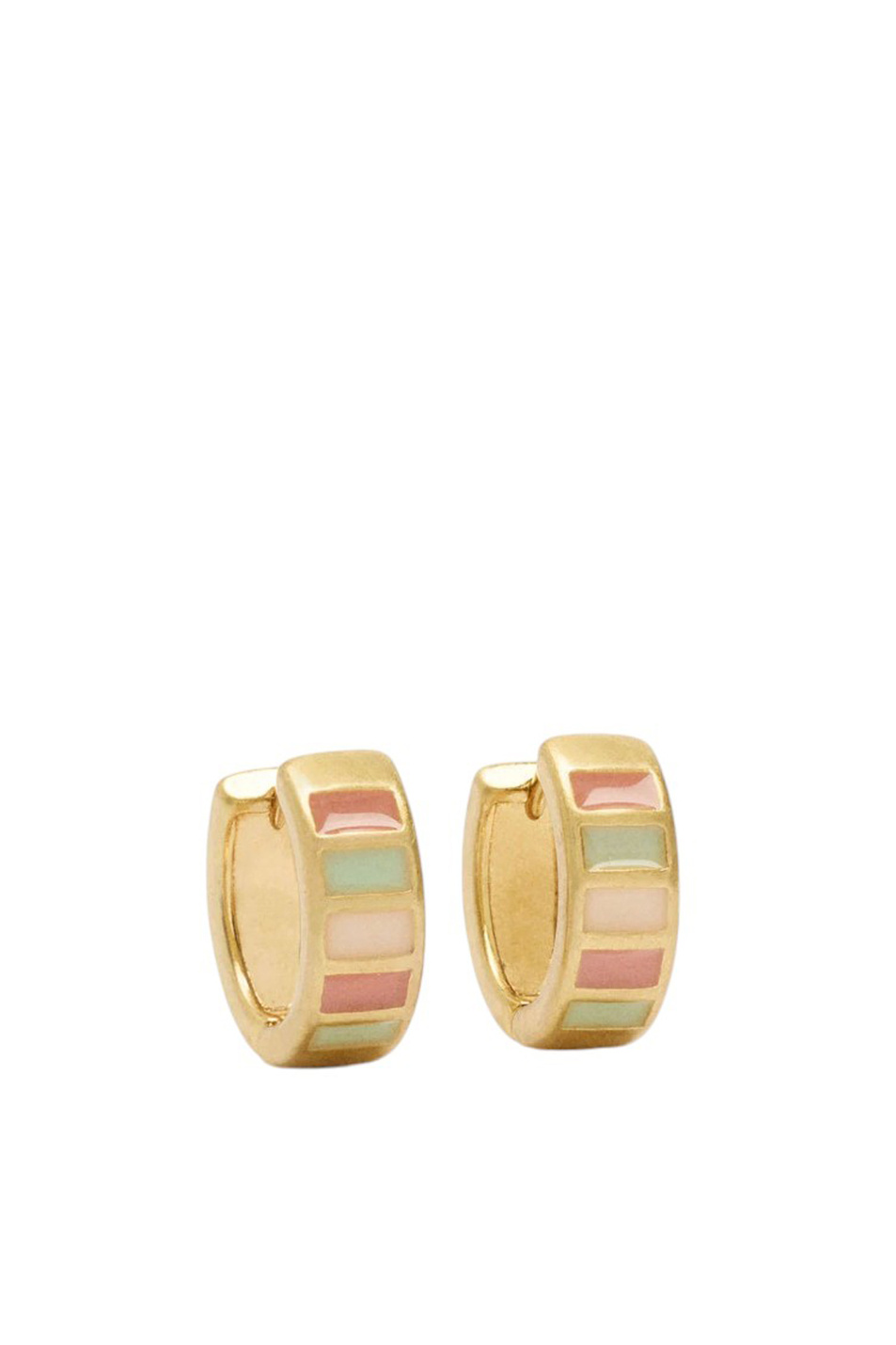 Женский Parfois Серьги-кольца со вставками из эмали (цвет ), артикул 200003 | Фото 1