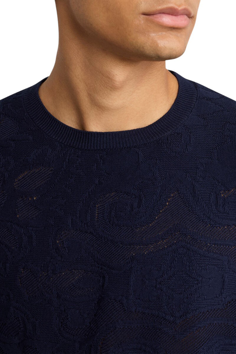 Мужской Etro Джемпер из хлопка (цвет ), артикул MRKF0003AE232B3895 | Фото 4