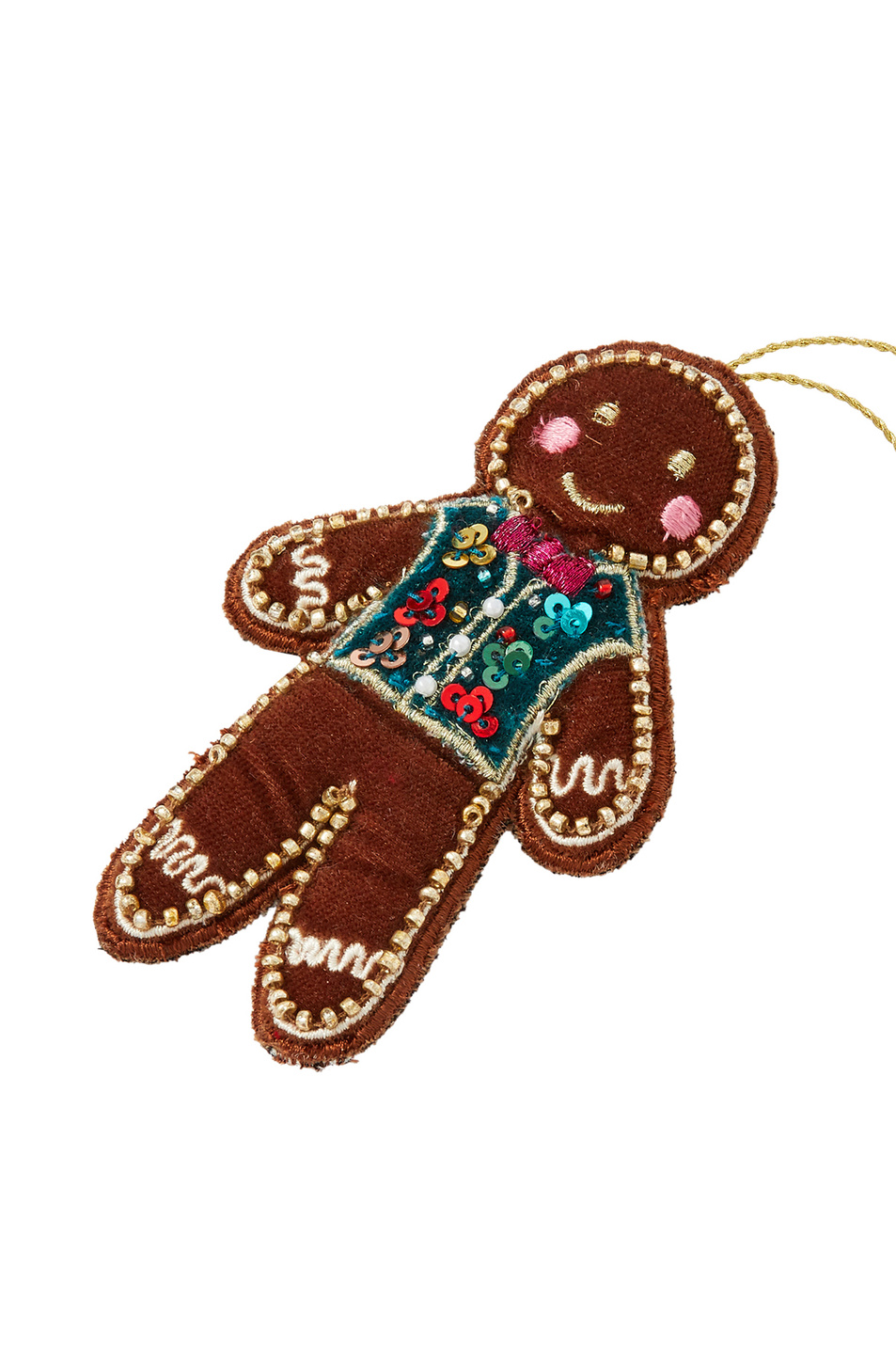Женский Accessorize Украшение для ёлки в виде пряничного человека (цвет ), артикул 299047 | Фото 1