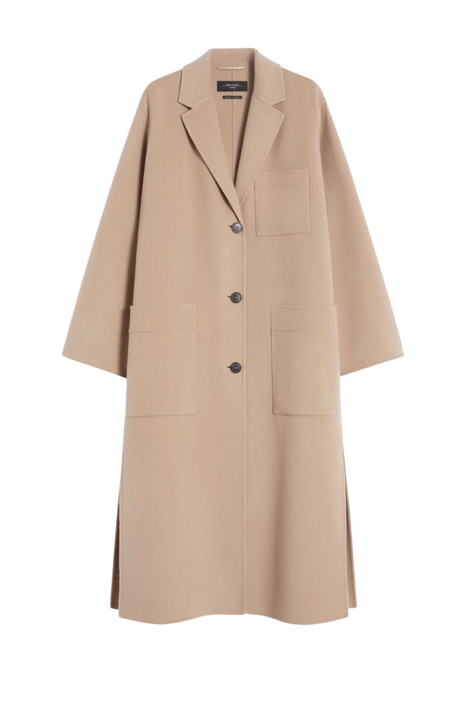 Пальто GALOSCE из шерсти|Основной цвет:Бежевый Женский Weekend Max Mara Пальто GALOSCE из шерсти (цвет ), артикул 2615011021 | Фото 1