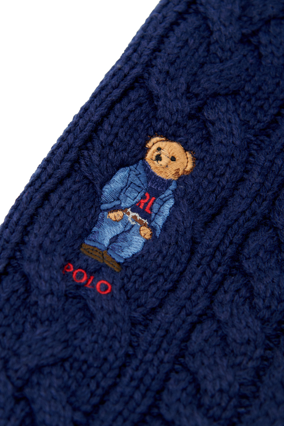 Мужской Polo Ralph Lauren Шарф с фирменной вышивкой (цвет ), артикул 449853940004 | Фото 2