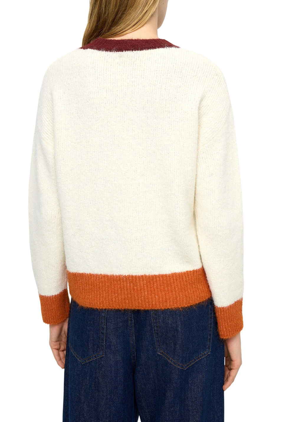 Женский Parfois Джемпер с контрастными краями (цвет ), артикул 241940 | Фото 4