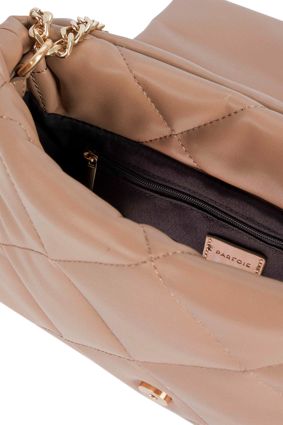 Parfois Стеганая сумка через плечо с контрастным ремешком (цвет ), артикул 189692 | Фото 4