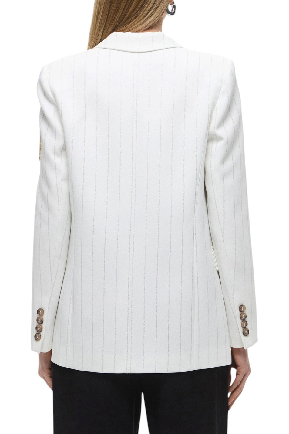 Женский Ermanno Firenze Пиджак в полоску (цвет ), артикул D46EI001EV7 | Фото 5