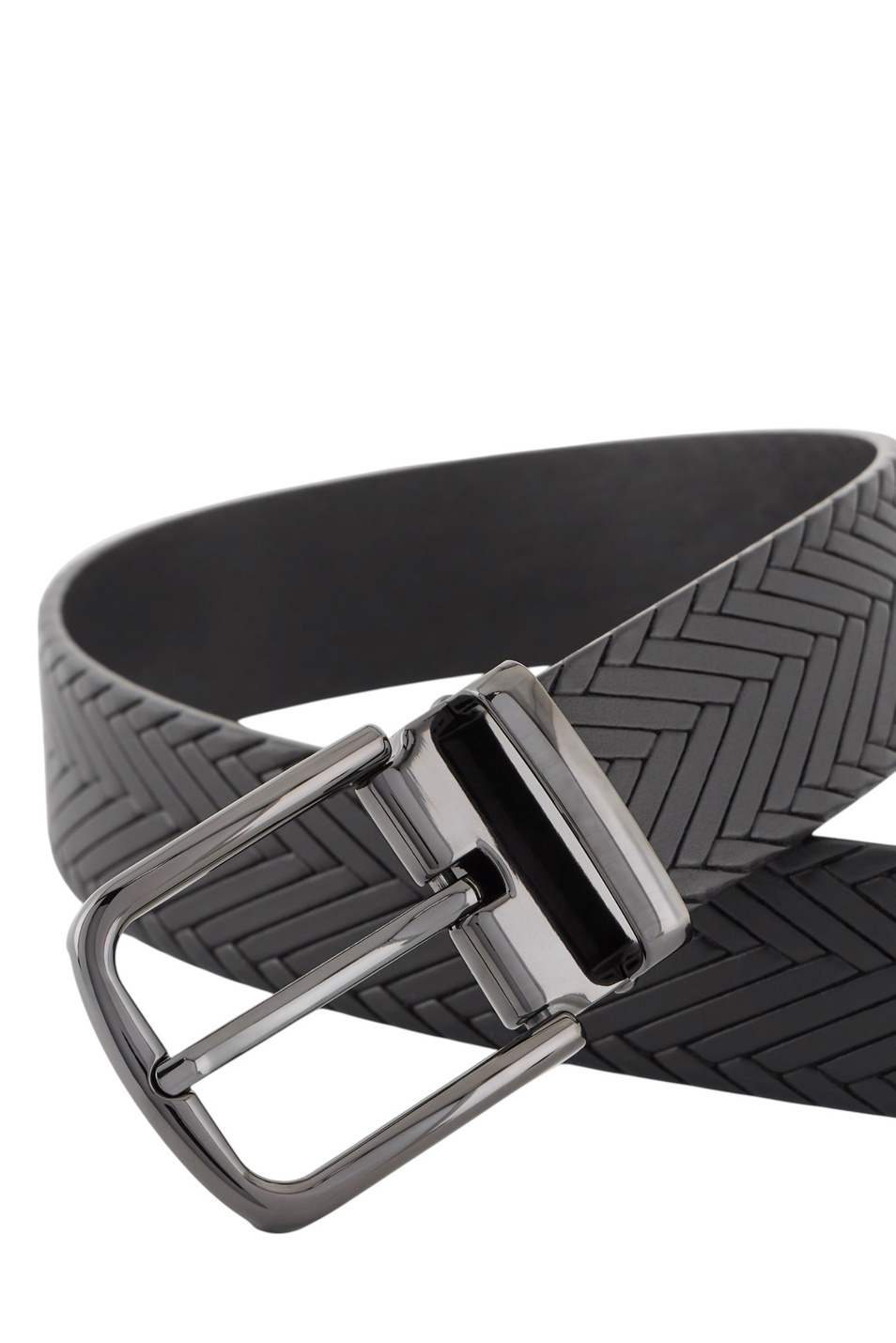 Мужской Emporio Armani Ремень из натуральной кожи (цвет ), артикул EM001762-AF14629 | Фото 2