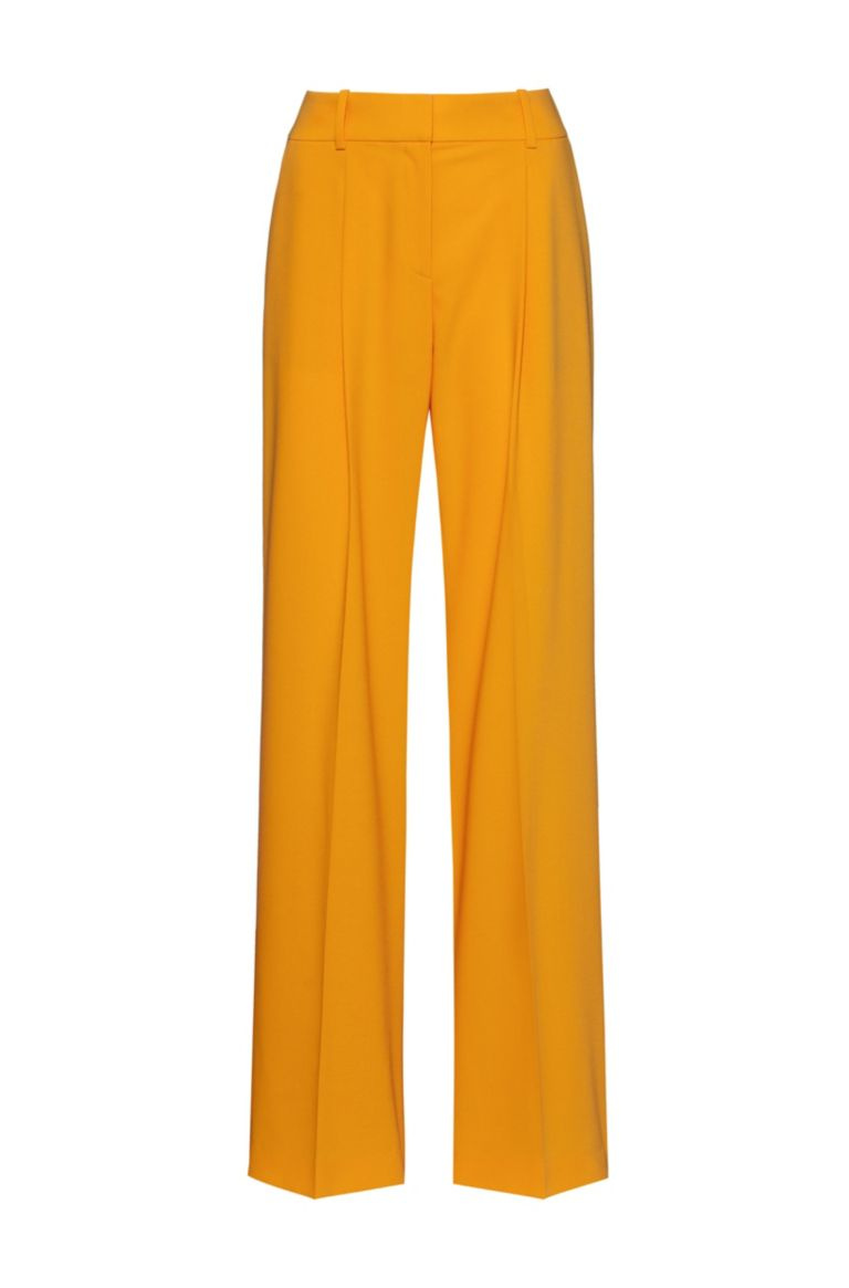 Женский HUGO Широкие брюки Hamone из эластичного крепа (цвет ), артикул 50450246 | Фото 1