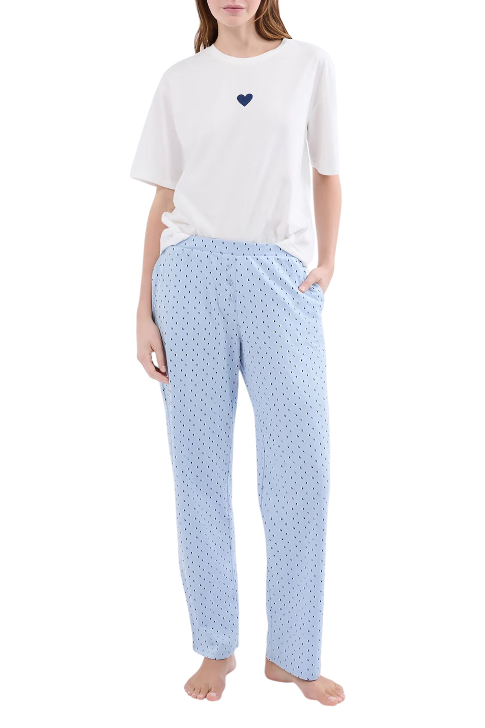 Женский Etam Костюм домашний MALOU (жакет, джемпер, брюки) (цвет ), артикул 6556136 | Фото 2