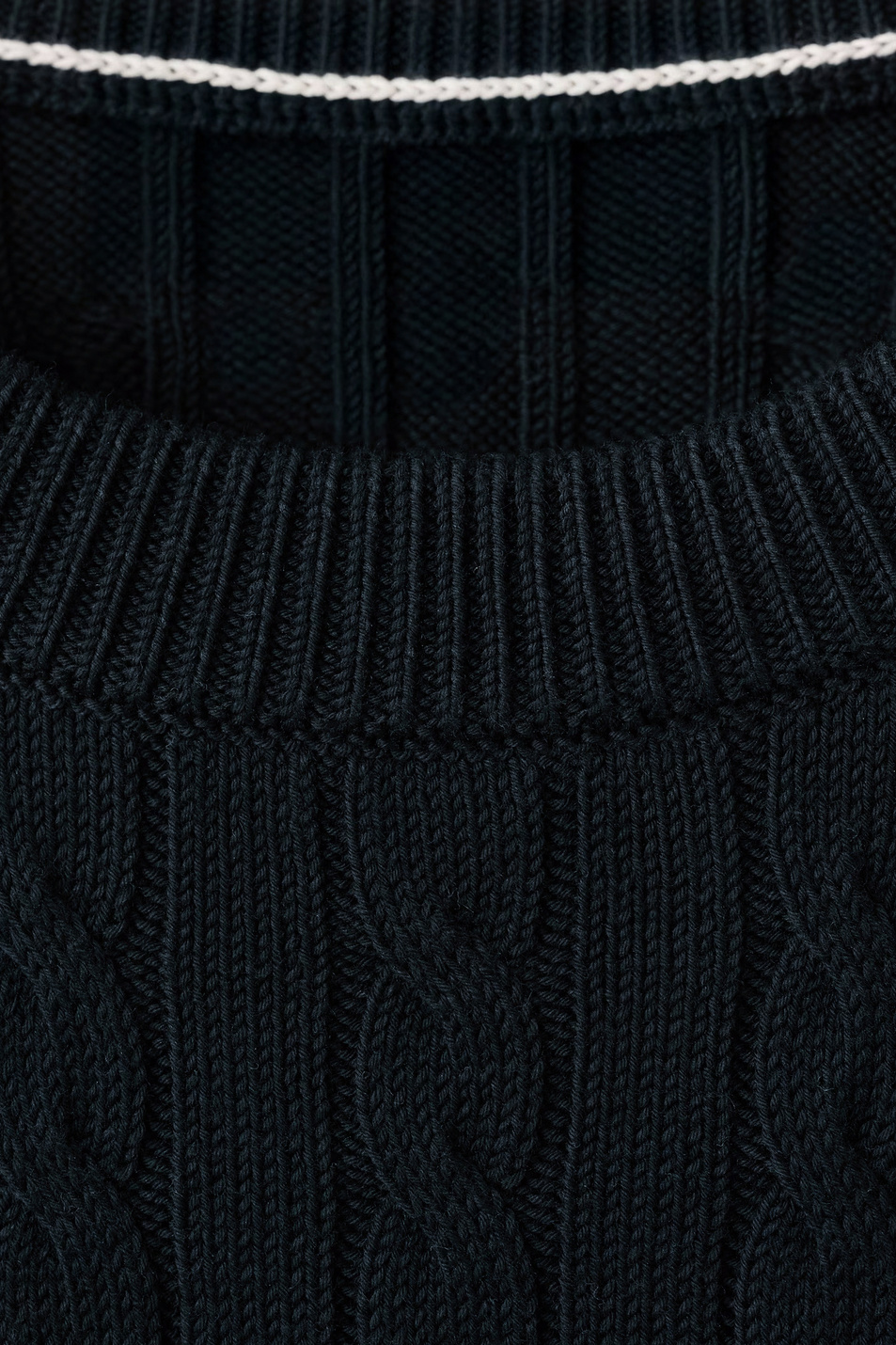 Мужской Mango Man Джемпер MUGUET из хлопка (цвет ), артикул 27065939 | Фото 5