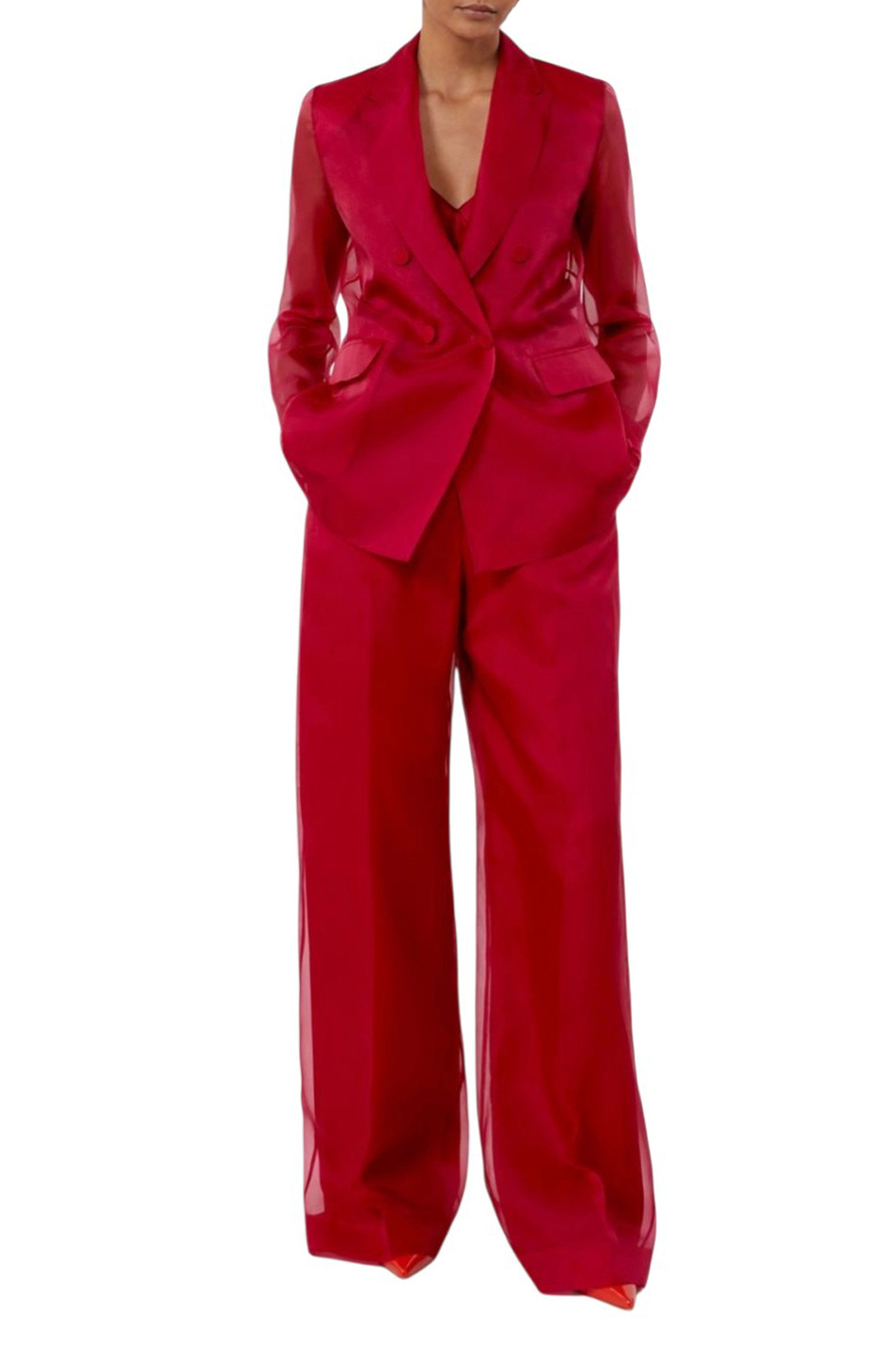 Женский Max Mara Брюки OLIVI из шелка (цвет ), артикул 2611131044 | Фото 2