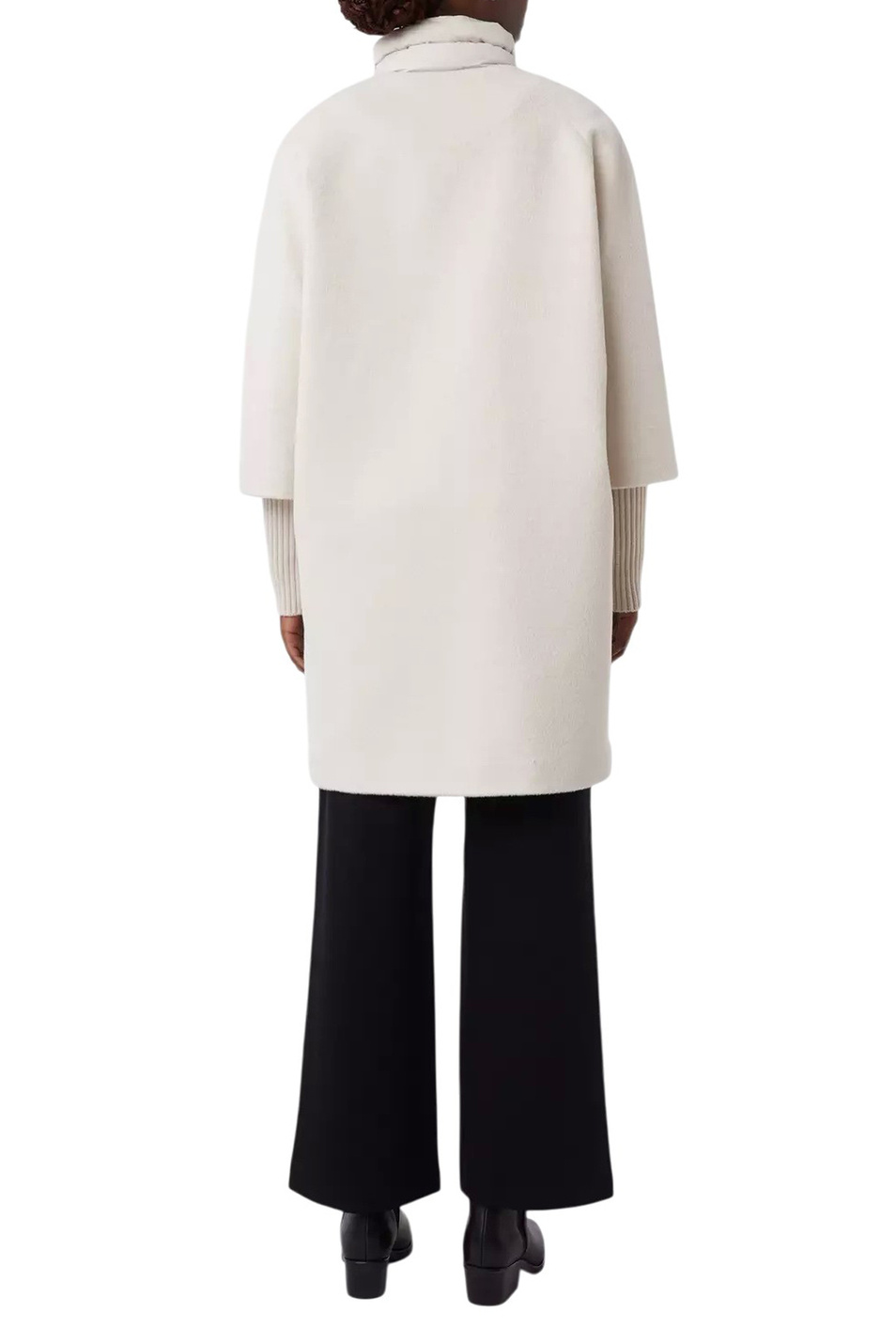 Женский Comma Полупальто из смесовой шерсти (цвет ), артикул 2174073 | Фото 4