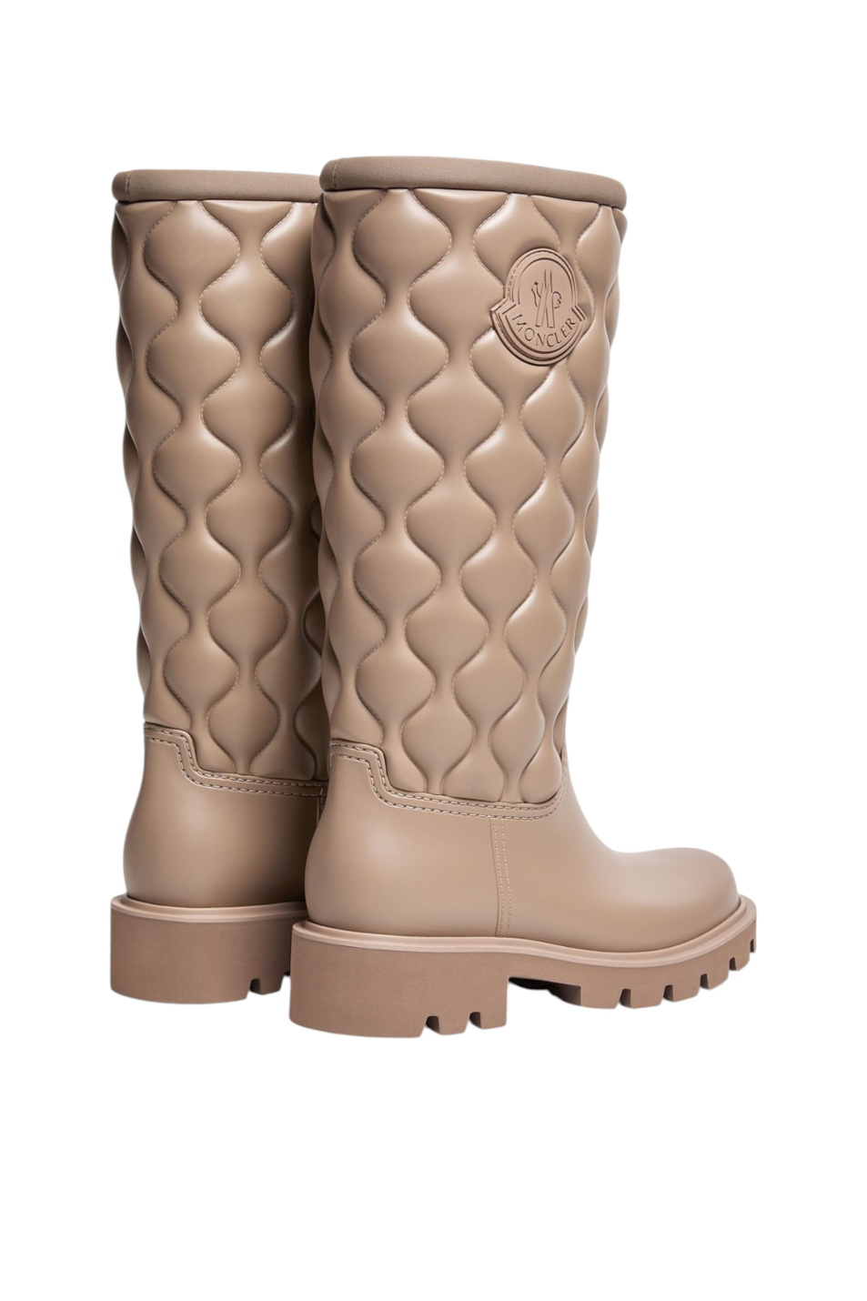 Сапоги KICKSTREAM резиновые|Основной цвет:Бежевый Женский Moncler Сапоги KICKSTREAM резиновые (цвет ), артикул L209B4G00100-M9908 | Фото 4