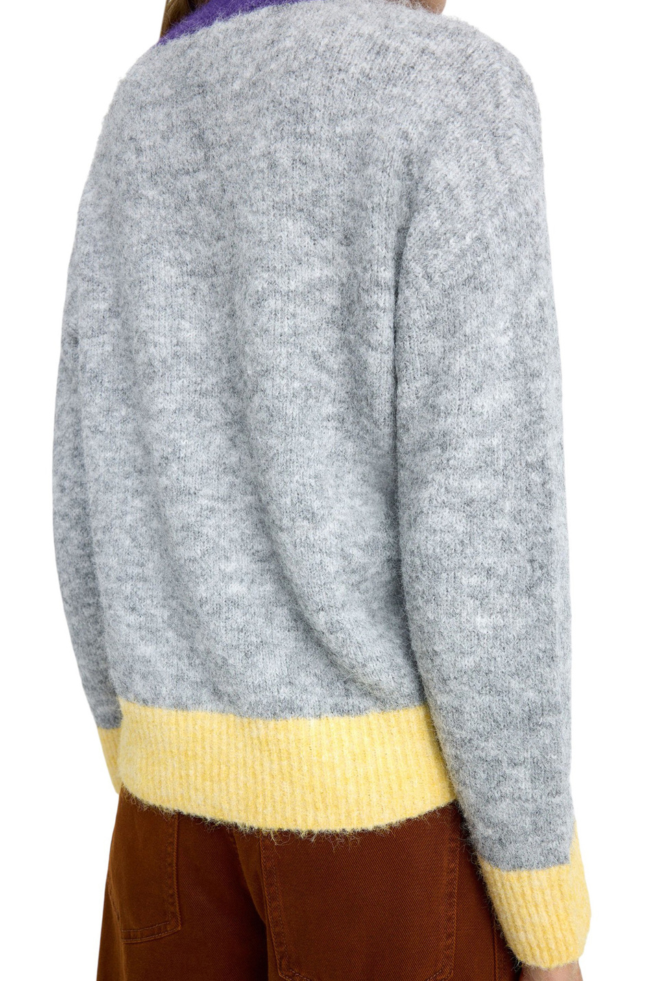 Женский Parfois Джемпер с контрастными краями (цвет ), артикул 241940 | Фото 4