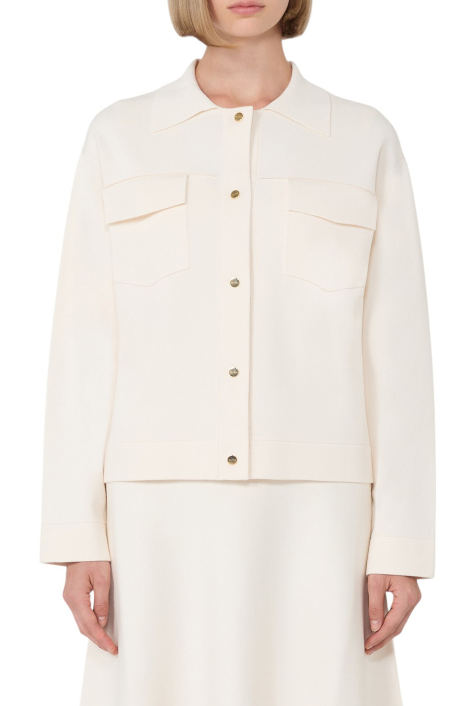 Женский Max Mara Кардиган ZUM однотонный (цвет ), артикул 2526346031 | Фото 3