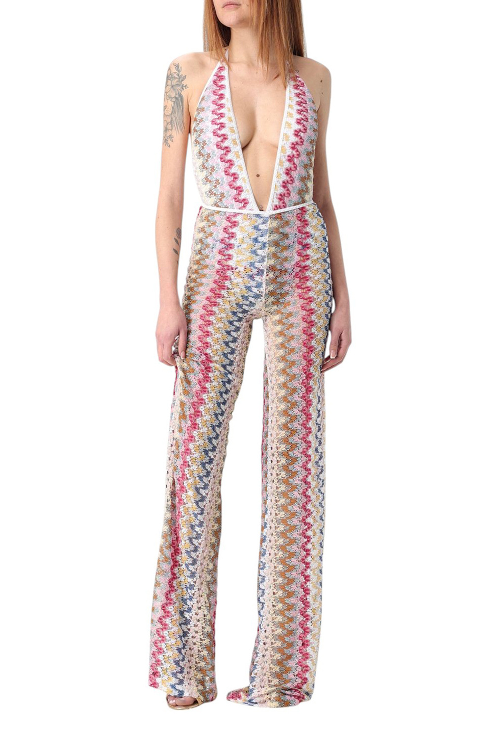 Женский Missoni Брюки из смесовой вискозы (цвет ), артикул MC25SI00-BR0000 | Фото 2