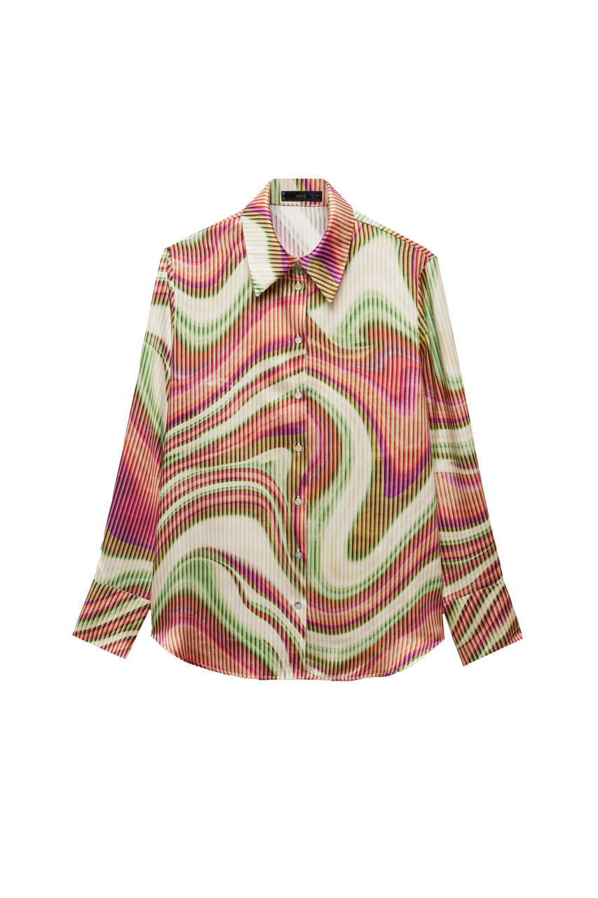 Блузка DALIAS с принтом|Основной цвет:Разноцветный|Артикул:67067927 | Фото 1