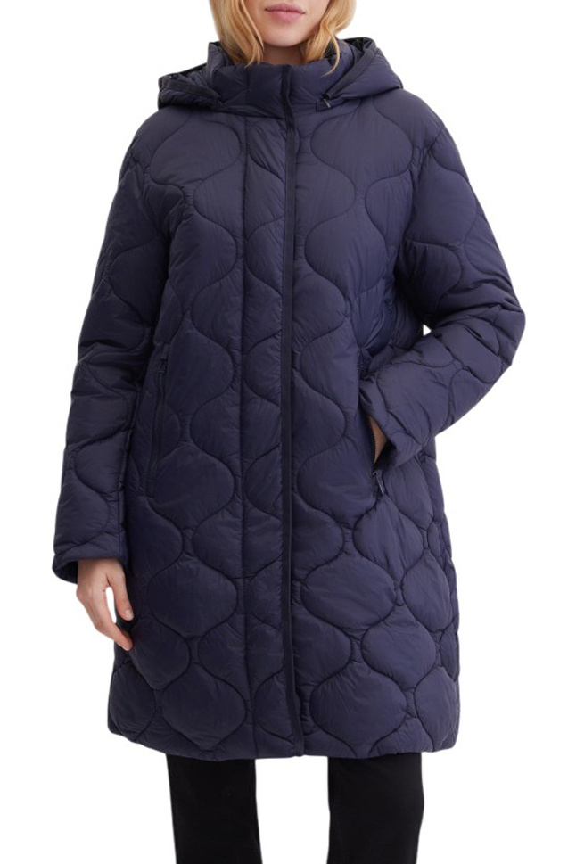 Женский Gerry Weber Пальто стеганое со съемным капюшоном (цвет ), артикул 250063-61040 | Фото 4