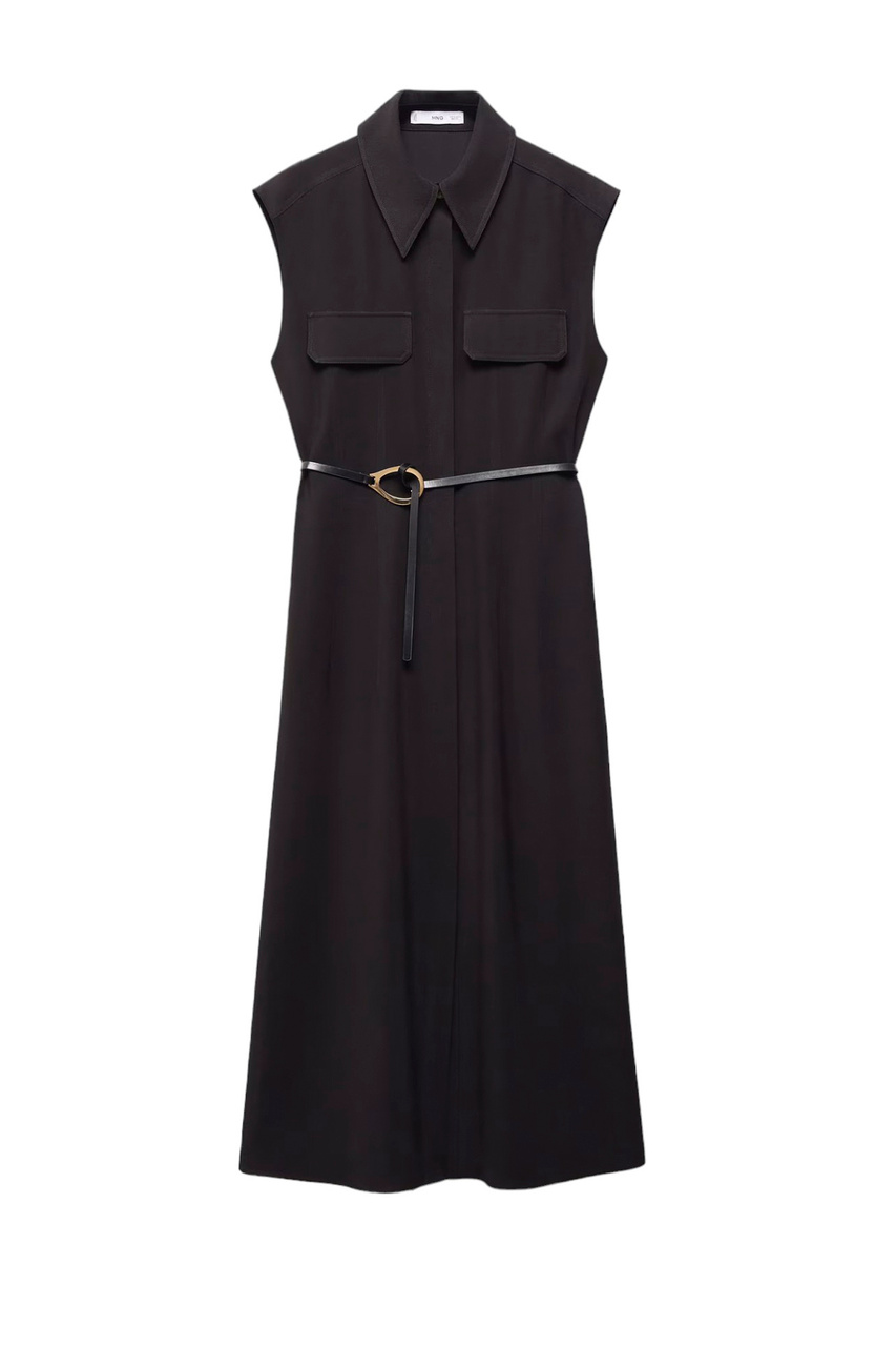 Платье-рубашка CASINO|Основной цвет:Черный|Артикул:67035738 | Фото 1