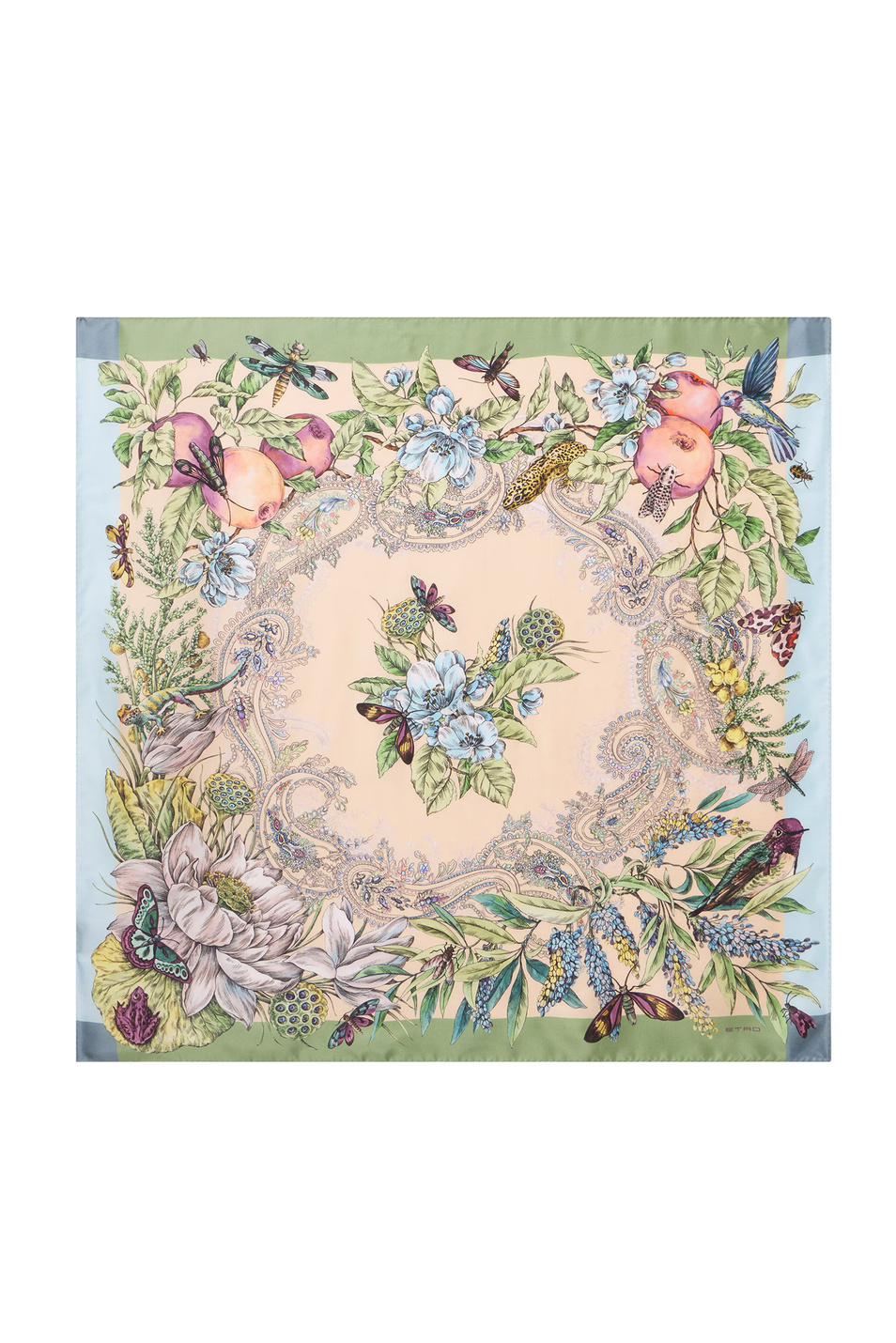 Женский Etro Платок из шелка с цветочным принтом (цвет ), артикул WAXA0006AKE64S9870 | Фото 1