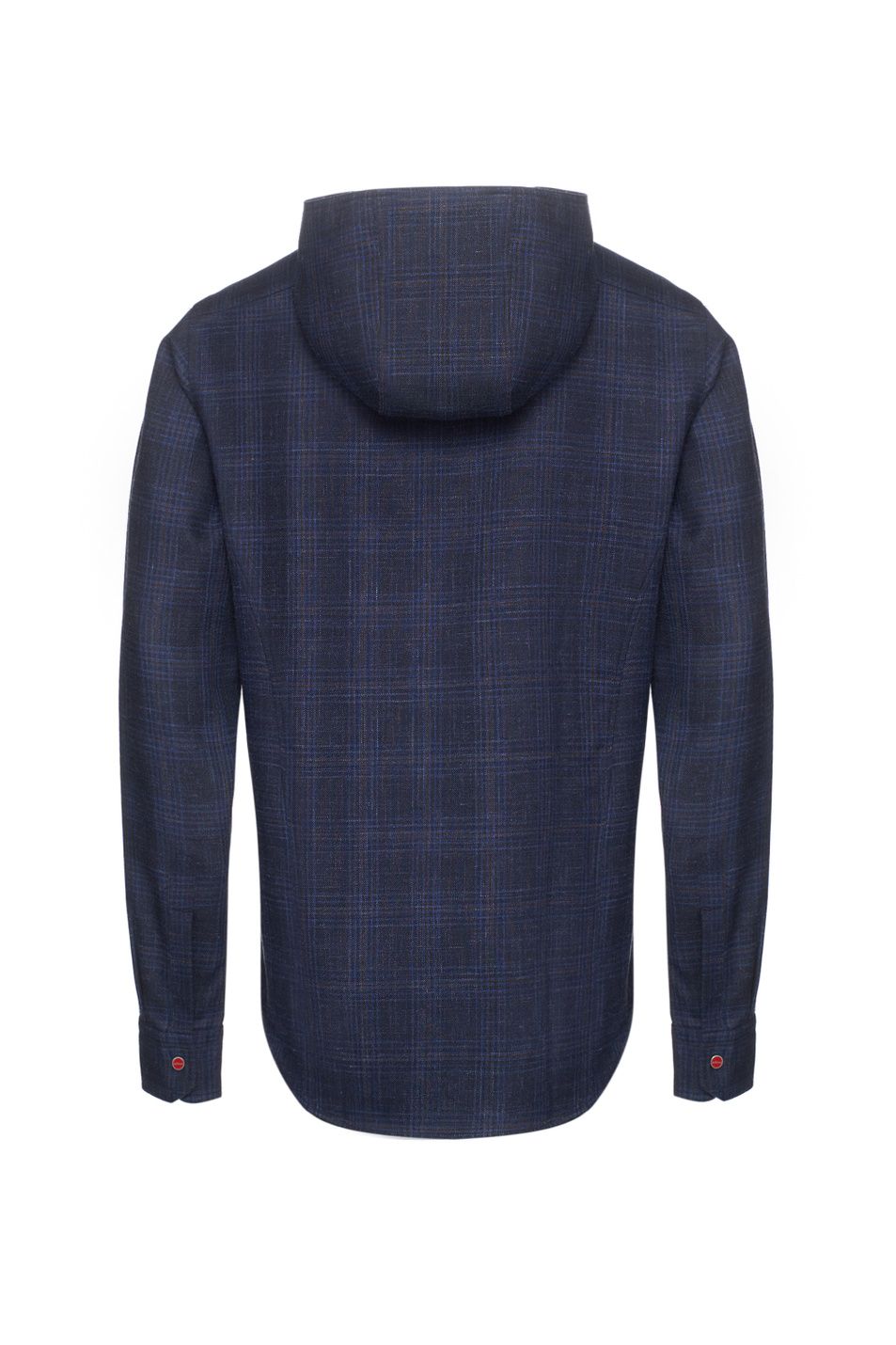 Мужской Kiton Рубашка из смесовой шерсти (цвет ), артикул UMCMARK0630G1300C | Фото 2