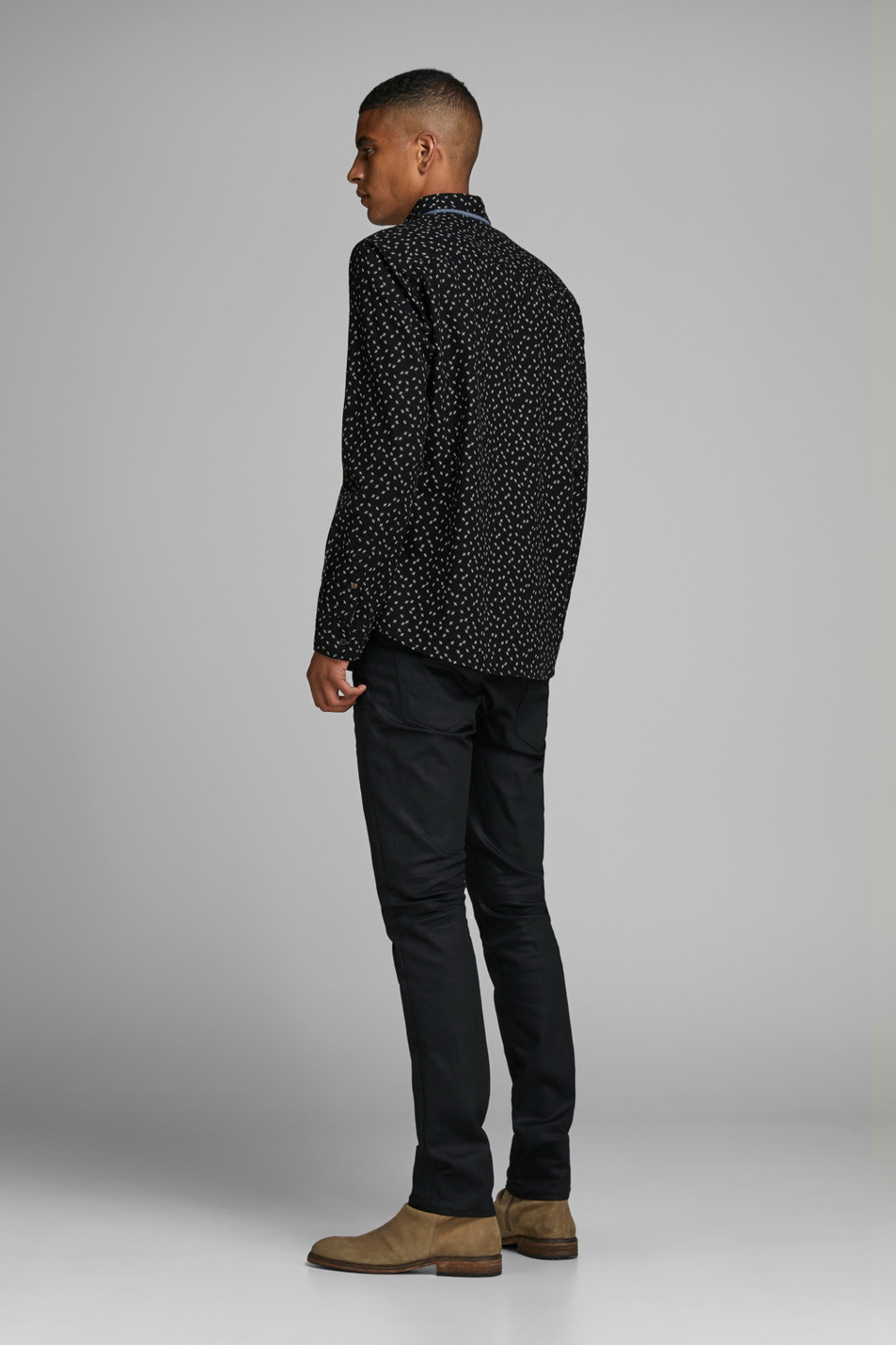 Мужской Jack & Jones Рубашка на пуговицах (цвет ), артикул 12161555 | Фото 5