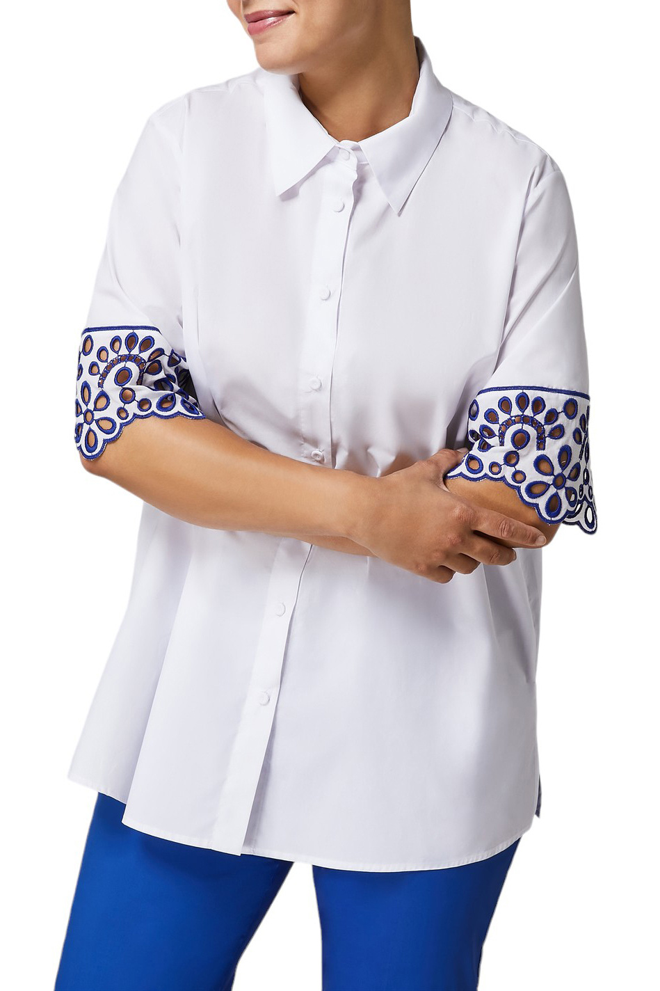 Женский Persona Рубашка EFESO из натурального хлопка (цвет ), артикул 2413191112 | Фото 3