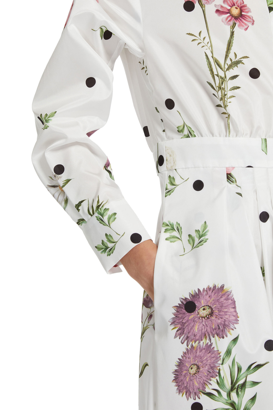 Женский Max Mara Платье-рубашка TESSILE с принтом (цвет ), артикул 2416221073 | Фото 5